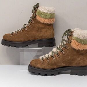 Jimmy Choo Brown Suede Winter Boots